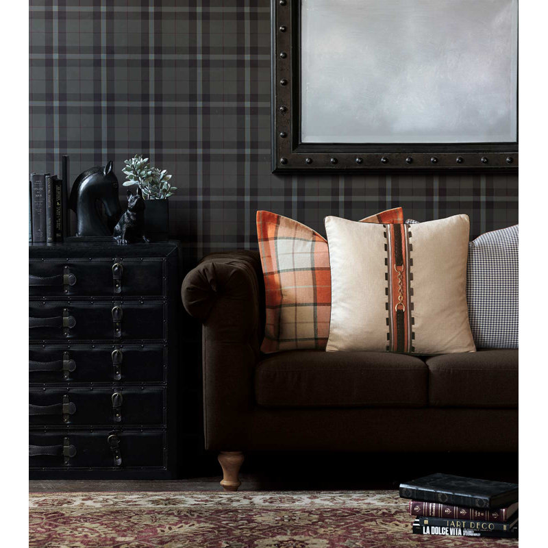 Housse et insert de coussin carré équestre Morvich par Studio 773 oreillers