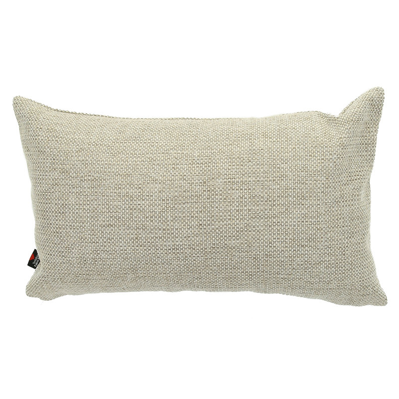 Amher Rectangular Throw Cushion, Beige