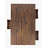 Gurbaaz Solid Wood Top Single Coffee Table