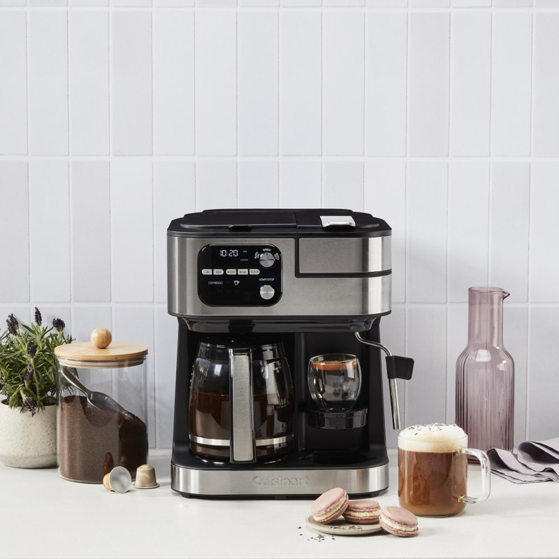 COFFEE CENTER BARISTA BAR 4-IN-1 COFFEEMAKER, Thermal, Silver Thermal, 10 cups