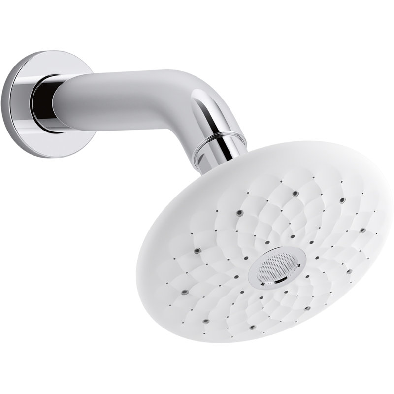 Exhale B120 Multi Function Adjustable Shower Head, Polished Chrome, 2.0 GPM