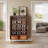 29.52 Inches Walnut 6-Tier Wooden Entryway Shoe Storage Cabinet With Doors