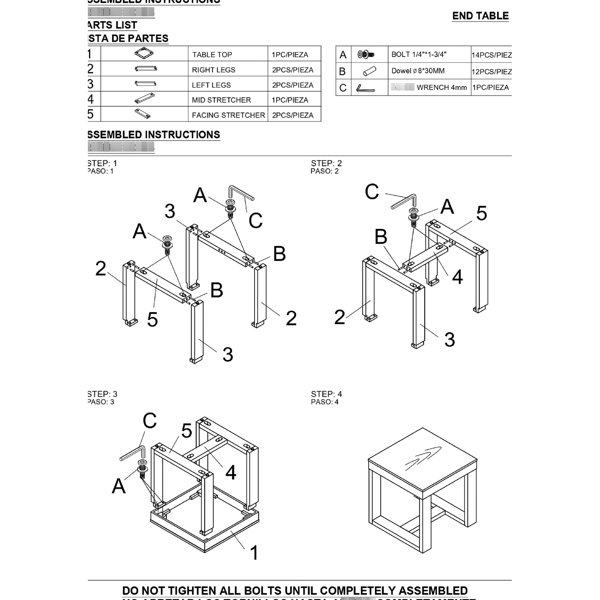 Dimensions du produit
