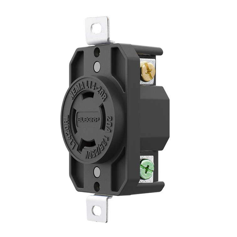20 Tamper Resistant Single Outlet