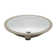 EAGO 15'' White Porcelain Oval Bathroom Sink with Overflow