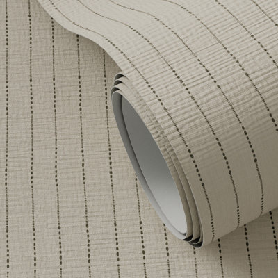 Dobby Striped Wallpaper