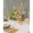 Taper Glass Candlestick Holders Tealight Candle Holders For Table Centerpieces, Wedding Decor And Dinner Party (6 Pcs, Gold)-122915463