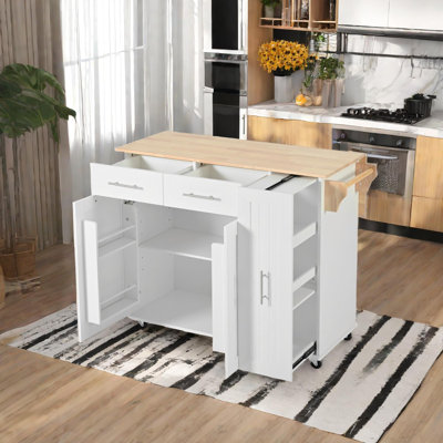 Calvinlee Kitchen Island by Lark Manor