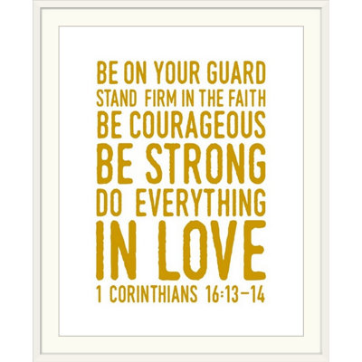 « 1 corinthians 16:14 », art textuel