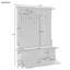 Rangement pour vestibule et chaussures, vestibule avec banc et rangement pour chaussures, portemanteau avec banc-483592902