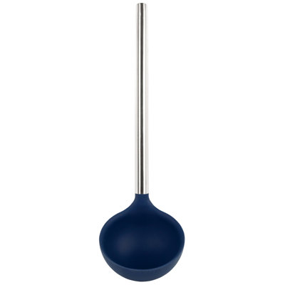 Louche en silicone avec poignée en acier inoxydable pour ragoûts et sauces Tovolo