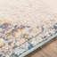 Blue Traditional Rug, Floral Stain Resistant Easy to Clean Rug For Living Room, Dining Room, Bedroom-726971048