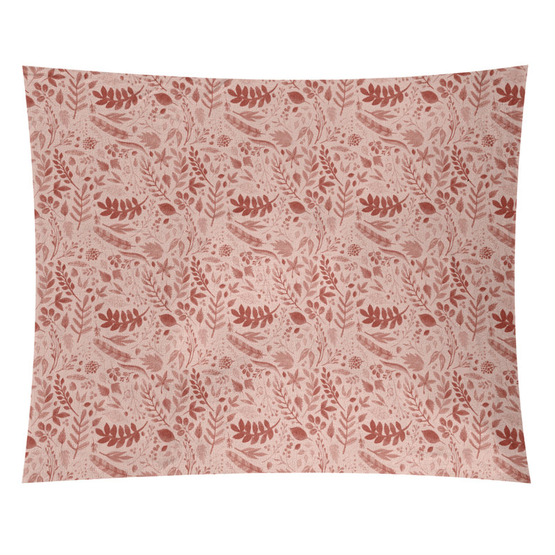 Tapisserie de noël d’automne en polyester fêtes, H 27,5 po x l 37,5 po, Brun / jaune