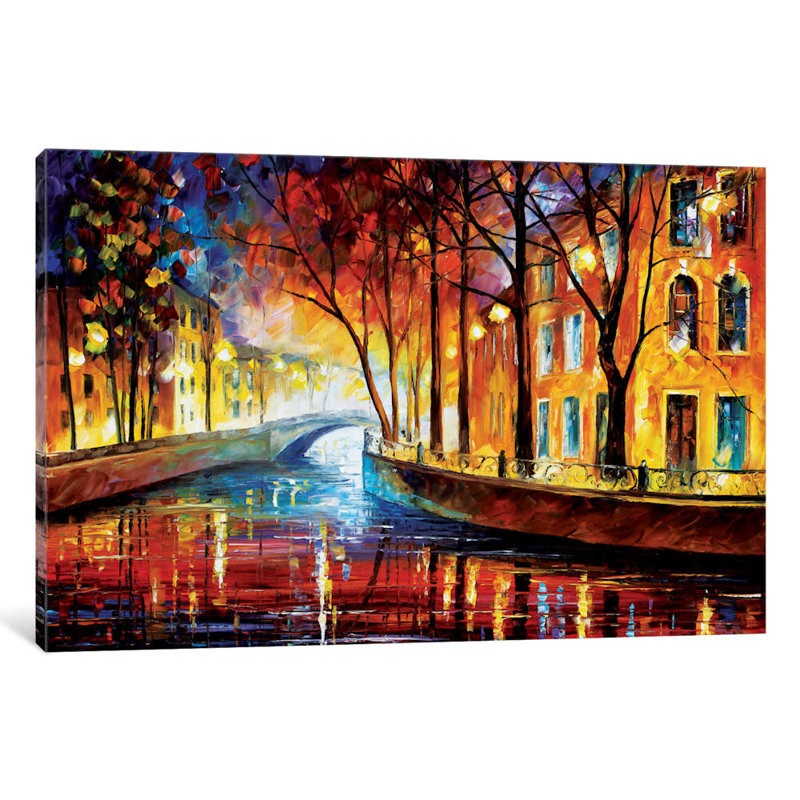 Misty Melody by Leonid Afremov - Wrapped Canvas Painting, 66.04 cm H x 45.72 cm W x 3.175 cm D