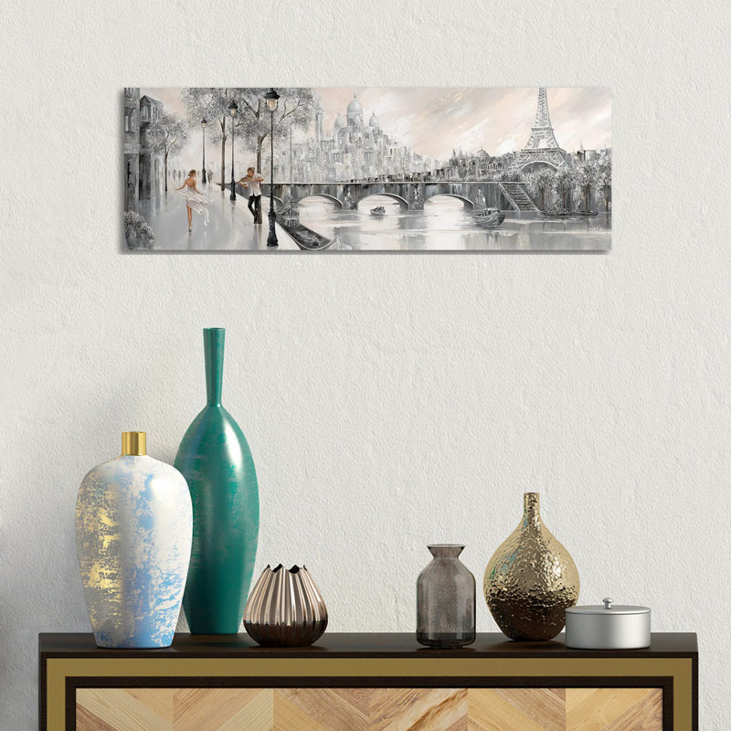Captured By You, Paris Flair by Isabella Karolewicz - Wrapped Canvas Panoramic Gallery-Wrapped Canvas Giclée