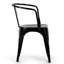 Fauteuil noir Oshiro