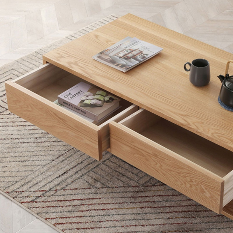 Table basse Modern, 14.96" H x 43.31" L x 23.62" W