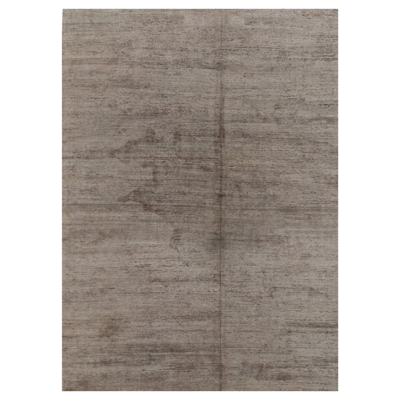 Textural Hand Knotted Area Rug