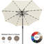 Caerphilly Lighted Market Umbrella-264100102-157318111