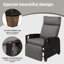 Garden Air Pump Lounge Chair with Cushion, Independent Back & Footrest Adjustment-1450427338-1450427382