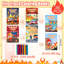 Fire Truck Coloring Book, 24 Pcs Fire Fighter Coloring Book