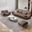 Coussin modulaire en cuir véritable-109022748-109022753