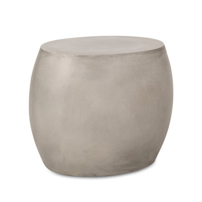 Outdoor Lightweight Concrete Side Table