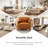 31'' Wide Upholstered Armchair With Pillow-1288304409