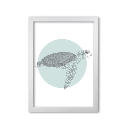 Marine Animals Turtle - Print