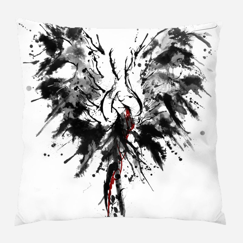 Housse de coussin d'extérieur carré et insert, Microsuède, Intérieur