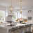 Beesley 5 - Light Iron Dimmable Chandelier