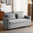 56.9" Loveseat Sofa Pull-out Sofa Bed Sleeper Sofa