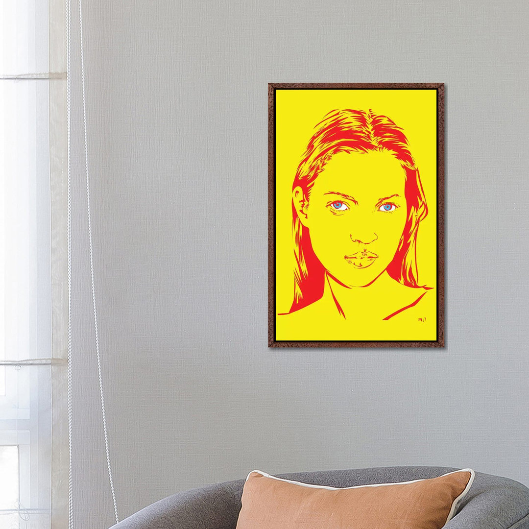 Leinwandbild Kate Moss von Technodrome1