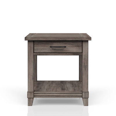 Durable End Table With Storage And Versatile Design For Any Home