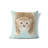 Lil Lying Leopard Blue Pillow-107792247