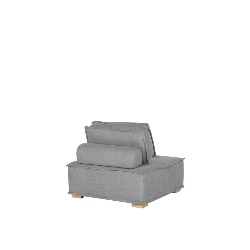 Domantas Upholstered Accent Chair, Grey