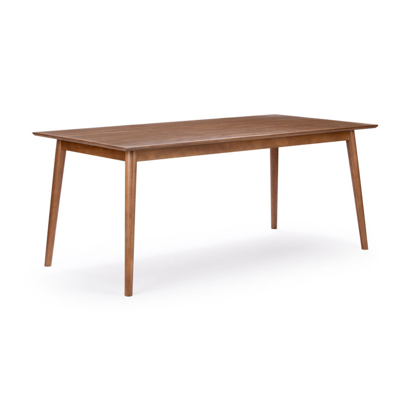 Table de salle à manger rectangulaire Mid-Century moderne - pin (72 po / 1830 mm), Pacanier