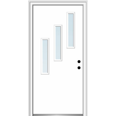 Spotlight 80'' Fiberglass Front Entry Doors