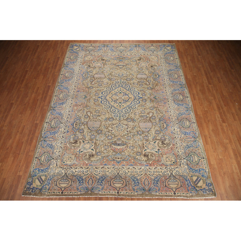 Tapis traditionnel fait à la main 10 x 13