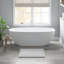 1 tapis de bain réversible 100% coton touffeté 3000 g / m² 24 x 60 po gris PCS-1833768982