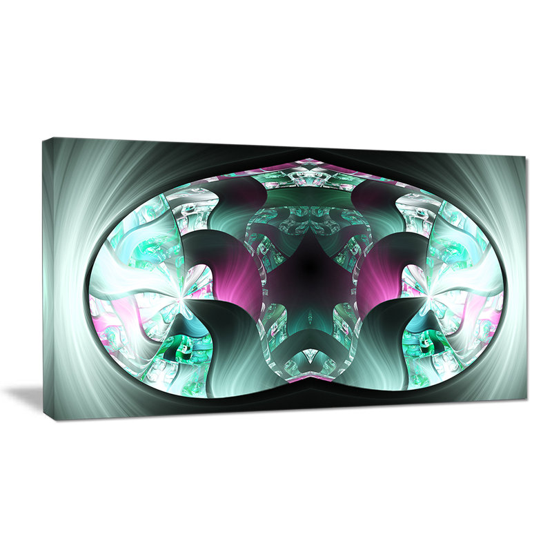 «Gray Capsule in Plasma», reproduction d'impression sur toile tendue, H 20 po x l 20 po x P 1 po