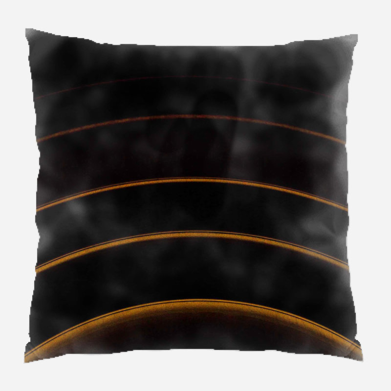 Coussin décoratif à motif abstrait