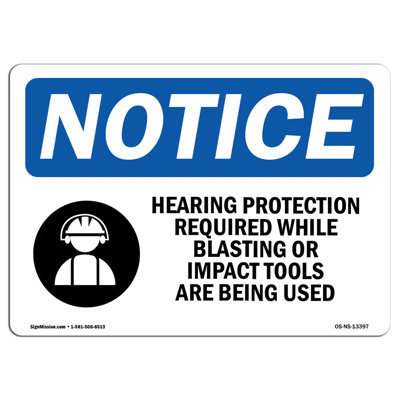 Hearing Protection Required Sign