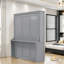 Grand lit escamotable peu encombrant, bois massif, solution pour maison moderne