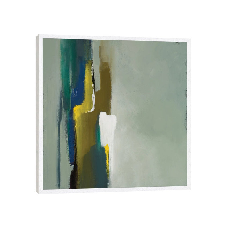Tranquility I by Lanie Loreth - Painting on Canvas, White Floater Framed, 93.98cm H x 93.98cm W x 3.81cm D