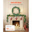 27.4cm Lighted Faux Berry Garland with Lights