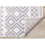 Tapis blanc / gris Kortana Collection-1843974289