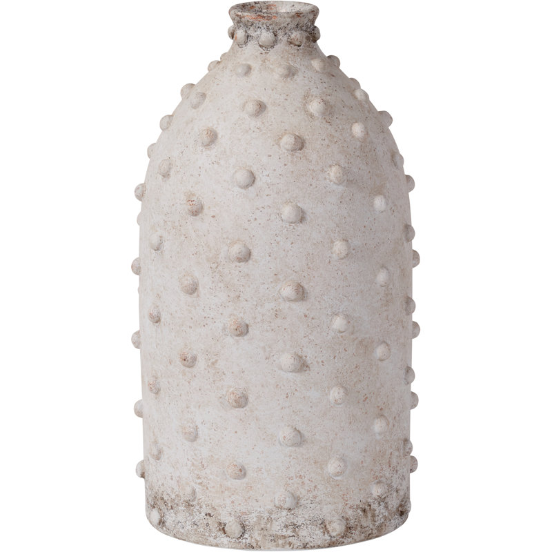 Handmade Stoneware Table Vase, Grey