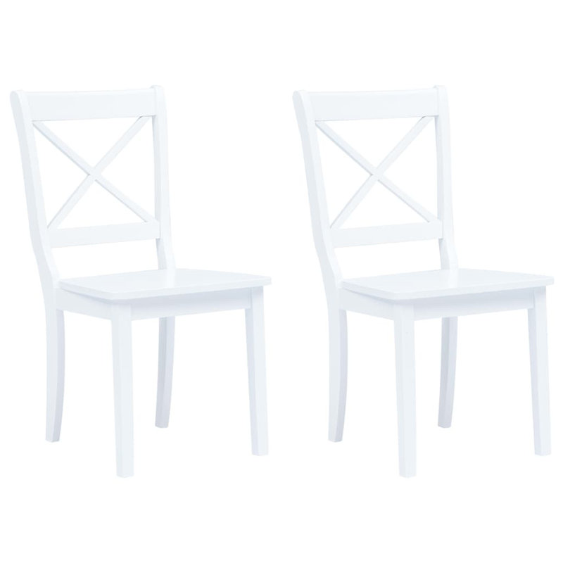 Gilbert 45cm H Side Chair, White, 2