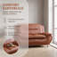 61 in. Reception Sofa